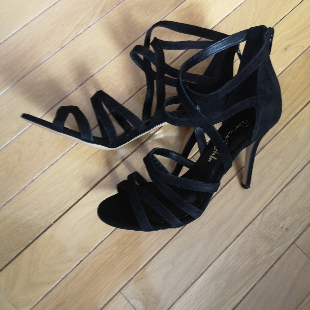 Federica Stella Strappy Leather Stilettos